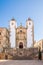 View at the Church of San Francesco Javier in the streets of Caceres - Spain