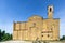 View at the church of San Giusto in Volterra, Italy