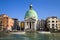 View of the church of San Simeon Piccolo on the Grand Canal Embankment, Venice