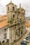 View at the church of Sao Laurenco Grilos in Porto - Portugal