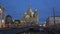 A view of the Church of the Savior on the Blood in the may evening. Saint Petersburg