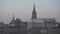 View on church spires on Ostrow Tumski - Medium shot