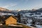 View of the Churfirsten, Neu St. Johann, Toggenburg, Canton of St. Gallen, Switzerland