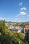 View of the city Baden-Baden with Friedrichsbad