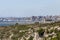 View of the city of Cagliari in Sardinia, Italy