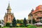 View of city center in Timisoara on July 22, 2014