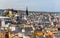 View of the city centre of Edinburgh