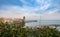 View of the city of Collioure town coast, southern France