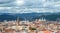 View of the city of Cuenca, Ecuador