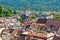 View of the city of Freiburg in Germany