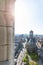 View of the city of Ghent from above, Belgium