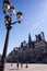 View of the city hall of Paris called Hotel de ville, France