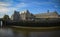 View on the city of lannion on coast of armor in brittany