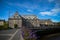 View on the city of lannion on coast of armor in brittany