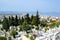 View of the city of Loutraki.