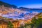 View of the city of Monaco. French Riviera