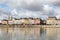 View of the city of MÃ¢con with SaÃ´ne river in Burgundy