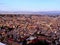 View on the city Napoli from castle