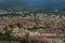 View of the city Olot, Girona