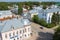 View of city Residence of Santa Claus and old town of Veliky Ustyug, Vologda region