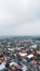 View of the city of Semarang from a height