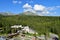 View of the city in Slovakia Tatra mountain