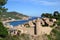 View of the city of Tossa de Mar