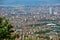 View of the city of Turin from Superga, Turin, Italy