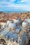 View of the city of Venice including St Marks Basilica