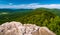 View from a cliff on Big Schloss, in George Washington National Forest