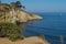 A View from the Cliff Walk above La Jolla Cove
