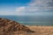 View on Cliffs of Dover, UK from Cap Blanc Nez, Fr