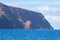 View of the cliffs of the Poike volcano, Easter Island. Easter Island, Chile