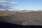 View close to the Volcano Hverfjall in Iceland. Tough nature and