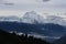 View of cloud and blue sky in annapurna mountain range , Nepal