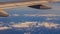 View Clouds Azure Sea under Airliner Wing