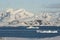 View of the coast of the Antarctic Peninsula from located next i