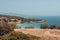 View of the coast of island, Voulisma Beach