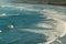 View of coast at Muriwai beach, near Auckland, New Zealand