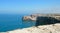 View of the coast in the Portuguese Algarve.