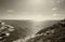 View of coast from Rosh Hanikra. Last point of the Israel sea border.