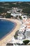 View on the coastal town of Sesimbra