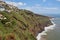 View of the coastline of CaniÃ§o, Madeira near Funchal city