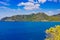 View of the coastline Canyamel in Mallorca, Spain