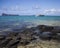 View of Coin de Mire from Cap Malheureux in Mauritius