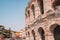 View of the coliseum in the center of Verona