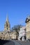 View of colleges along High Street, Oxford.