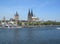 View of Cologne Cathedral from the Rhine banks 6153