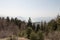 The view from Colombina Mountain on Iseo Lake, Lombardy, Italy