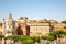 View of colonna Traiana and Basilica Ulpia in Forum of Trajan